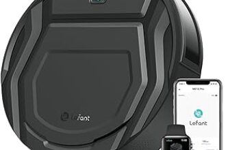 Test et avis complet sur le Lefant Aspirateur Robot, Robot Aspirateur Mince Silencieux Connecté avec WiFi-Bluetooth-Alexa-App, 6 Modes de Nettoyage, Auto-Charge, 120min d'Autonomie, Idéal pour Poils d'animaux Sols Durs, M210P