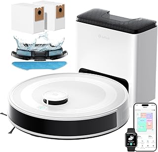 Test et avis complet sur le Lefant M2 Plus Robot Aspirateur Laveur 6000Pa avec Station, Vidage Automatique, Navigation Laser avec Cartographie, Évitement d'obstacles PSD, Idéal pour Poils d'animaux-Tapis, App-WiFi-Alexa, Blanc