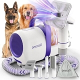 Oneisall Aspirateur pour chiens avec brosse