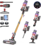 coovy SU7 Aspirateur Balai sans Fil 580W/55Kpa/75Mins