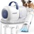 Oneisall Aspirateur pour chiens avec brosse